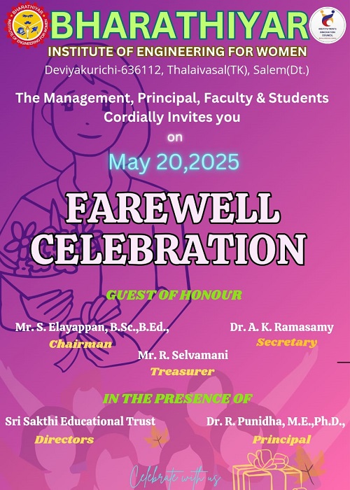 You are currently viewing Farewell Celebration @ May 20, 2025